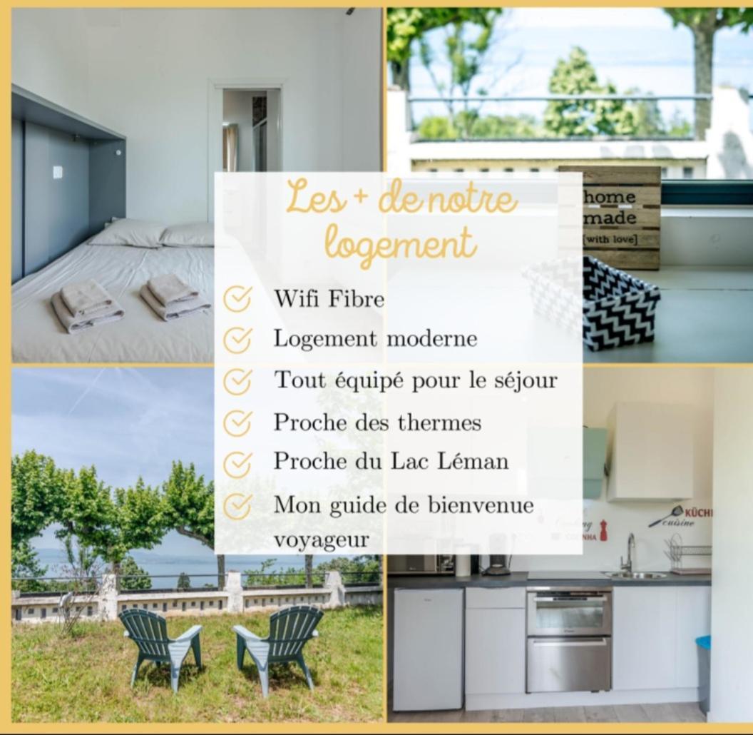 Cozy 2 Panoramique Leman Thonon-les-Bains